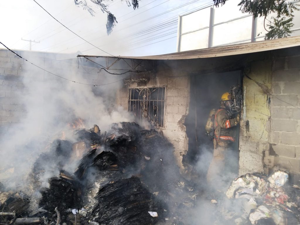 Incendio en chatarrería de Malambo dejó solo daños materiales