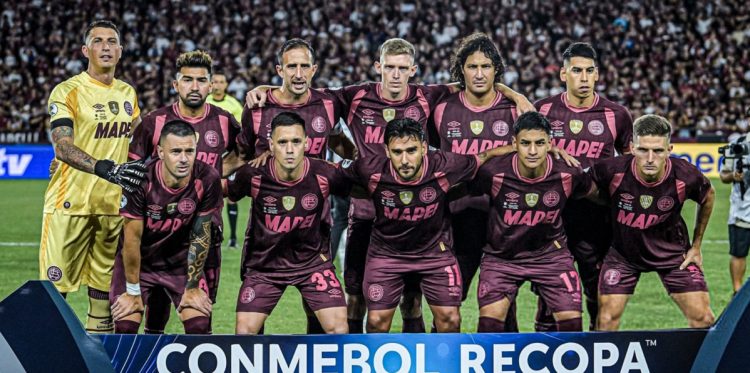 Lanús golpea primero y vence a Flamengo en la Recopa Sudamericana