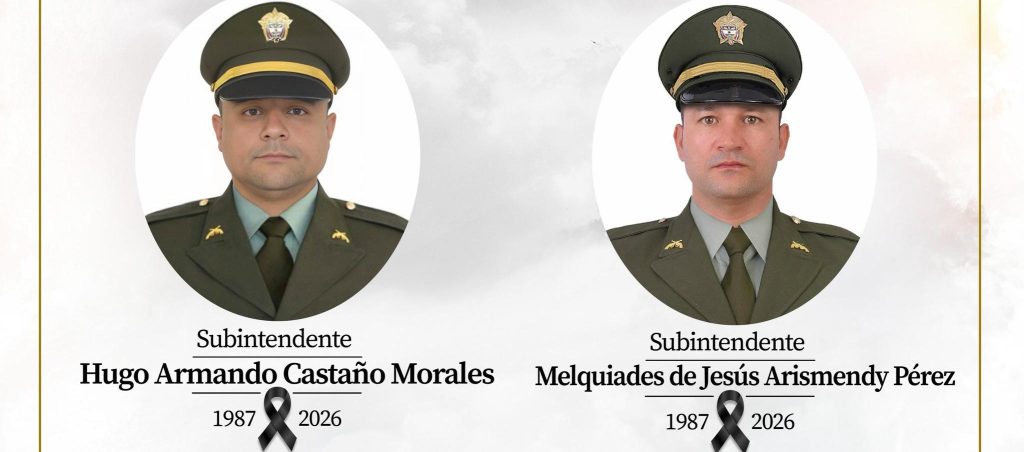 Asesinan a dos subintendentes de la Policía durante operativo en Anorí, Antioquia
