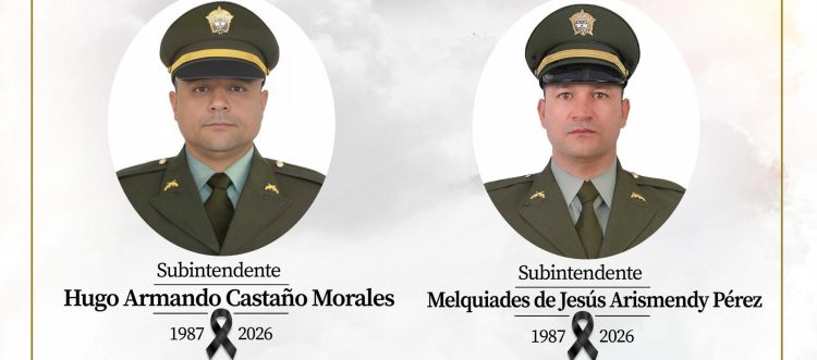 Asesinan a dos subintendentes de la Policía durante operativo en Anorí, Antioquia