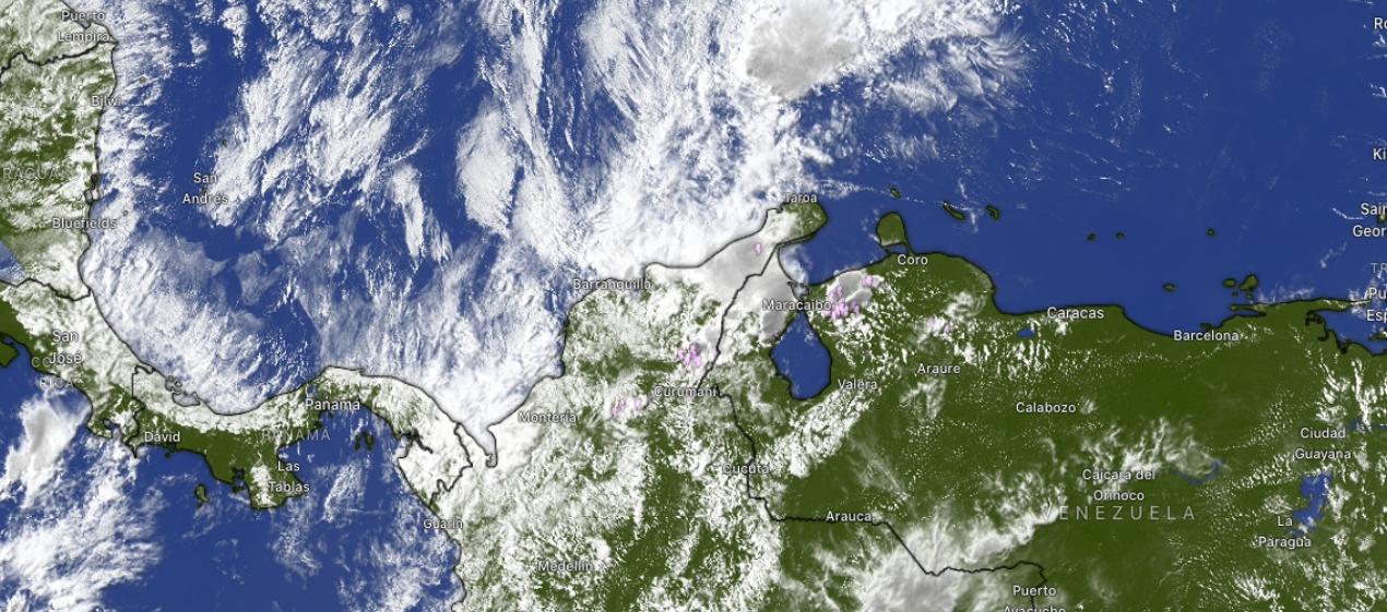Lluvias continuarán este martes en el Caribe, aunque con menor intensidad, advierte el Ideam
