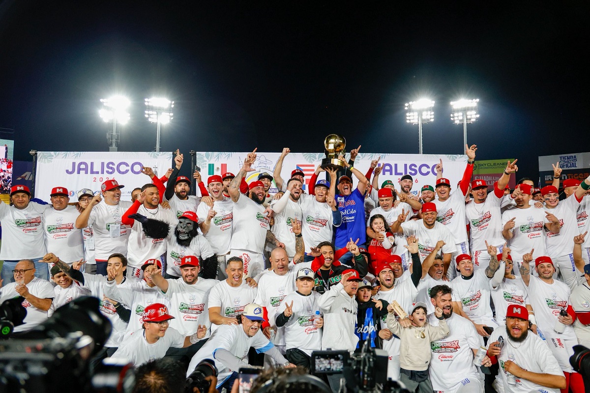 Béisbol: los Charros de Jalisco ganan la Serie del Caribe 2026