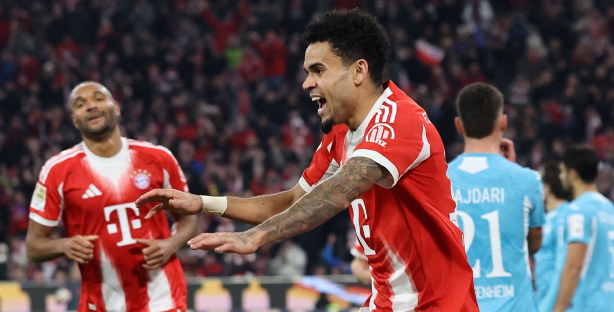 El Bayern Múnich golea con tripleta y 2 asistencias de Luis Díaz