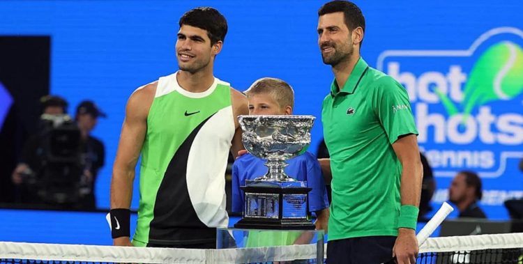 Carlos Alcaraz, campeón del Abierto de Australia