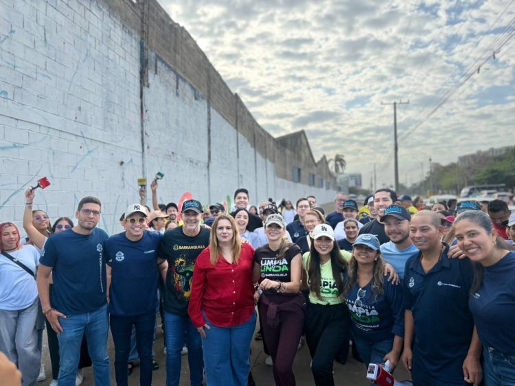 La vía 40 se renueva para el Carnaval: Distrito embellece el cumbiódromo y avanza en murales artísticos