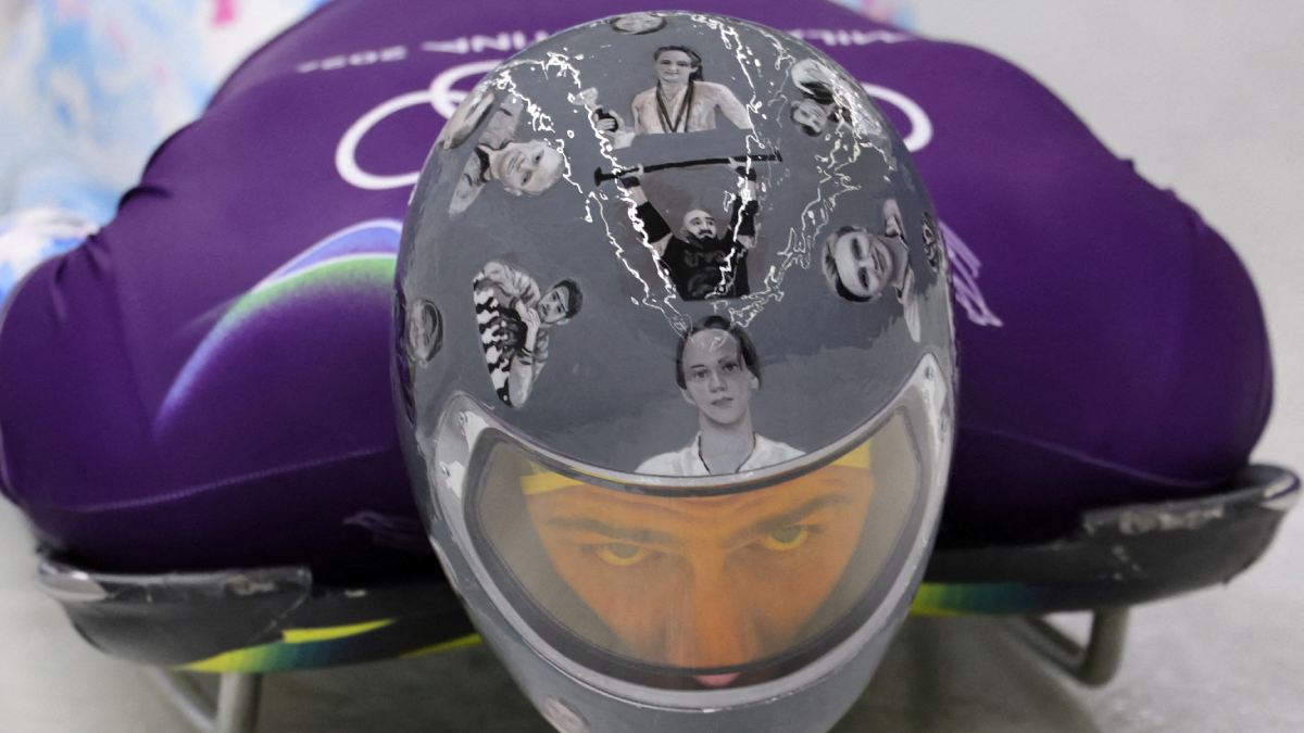 Juegos Olímpicos de Invierno: atleta ucraniano descalificado por casco con imagen de muertos en guerra
