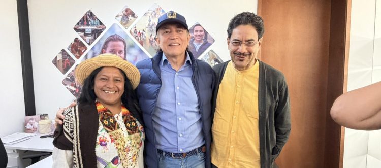 Iván Cepeda destaca papel histórico de Aída Quilcué como fórmula vicepresidencial