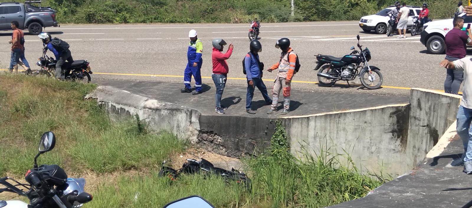 Motociclista de 21 años muere en accidente en la Circunvalar de la Prosperidad