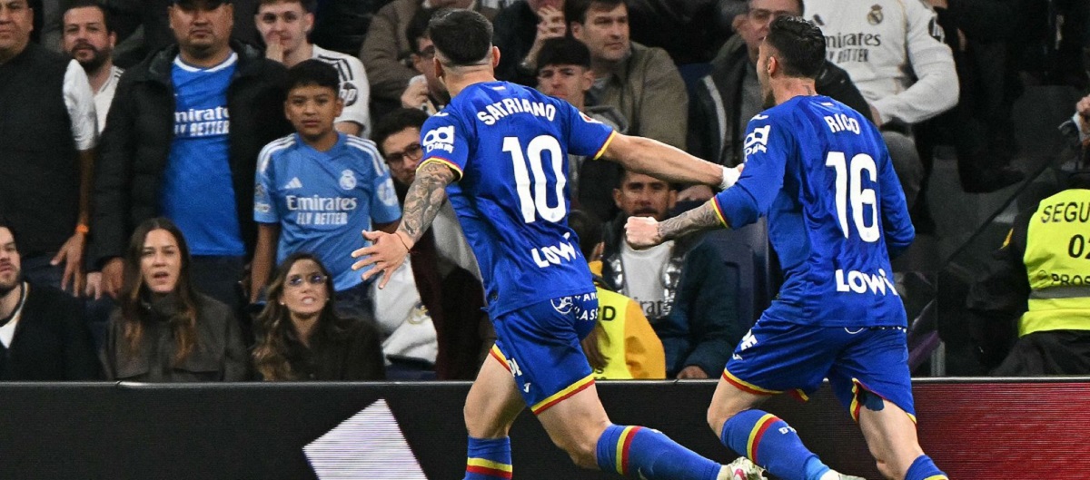 El Getafe sorprendió al Real Madrid en su propia casa