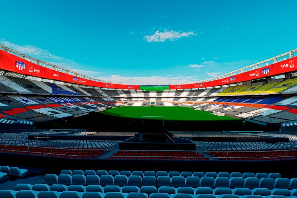 Avanza modernización del estadio Metropolitano: tendrá fachada con colores del Junior y capacidad para 60.000 espectadores