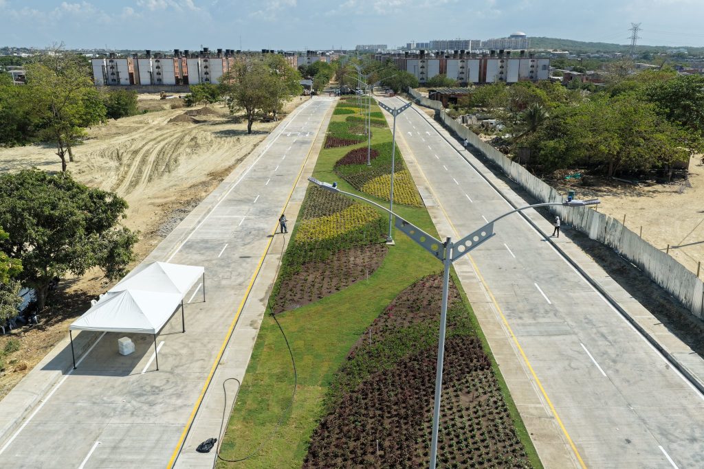 Entregan doble calzada que conecta a Las Gardenias con la Cordialidad en Barranquilla