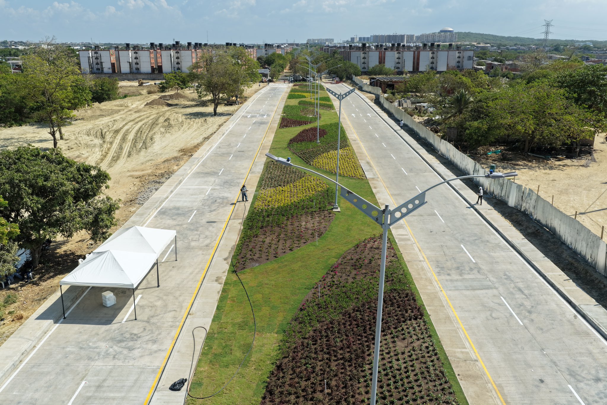 Entregan doble calzada que conecta a Las Gardenias con la Cordialidad en Barranquilla