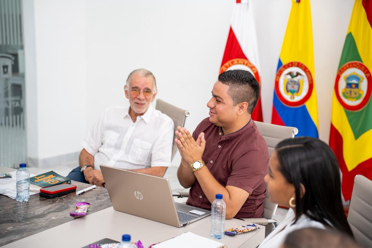 Gobernación del Atlántico y Alcaldía de Ponedera acuerdan plan de trabajo para vías, seguridad y educación