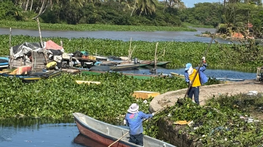Distrito limpia más de 5.000 metros de caños en Barranquilla y retira más de 15.000 toneladas de residuos