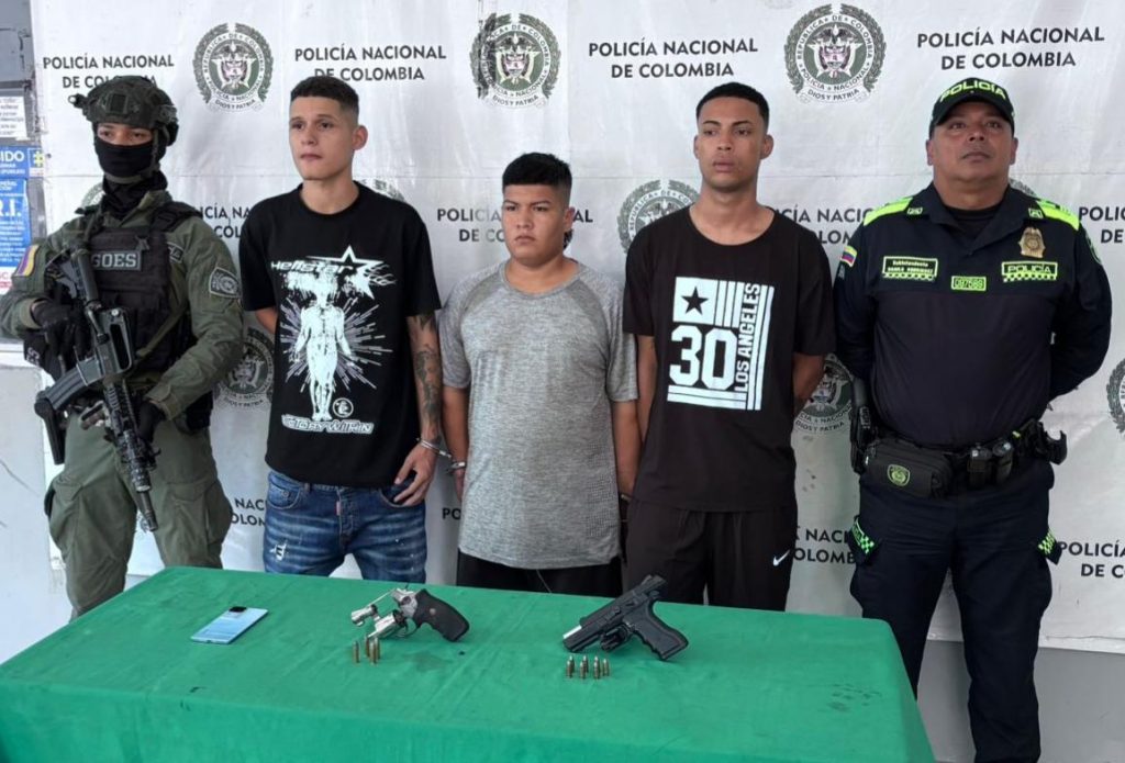Capturan a siete presuntos sicarios y aprehenden a un menor señalados de dinamizar homicidios en Barranquilla