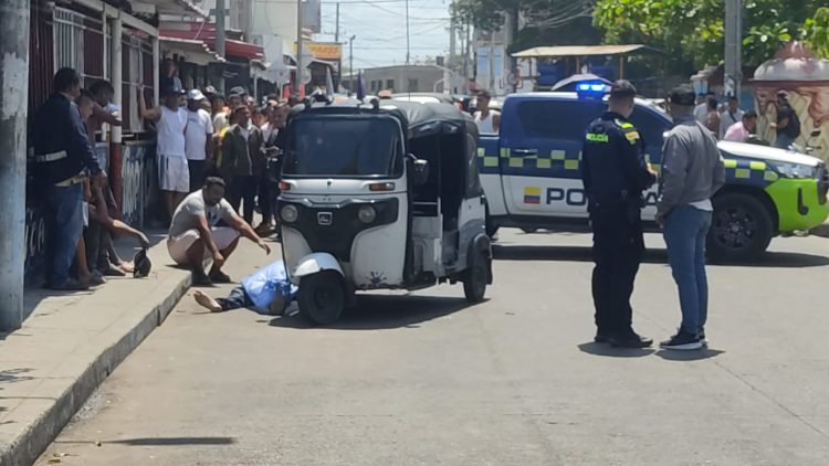Asesinan a motocarrista venezolano en el centro de Malambo