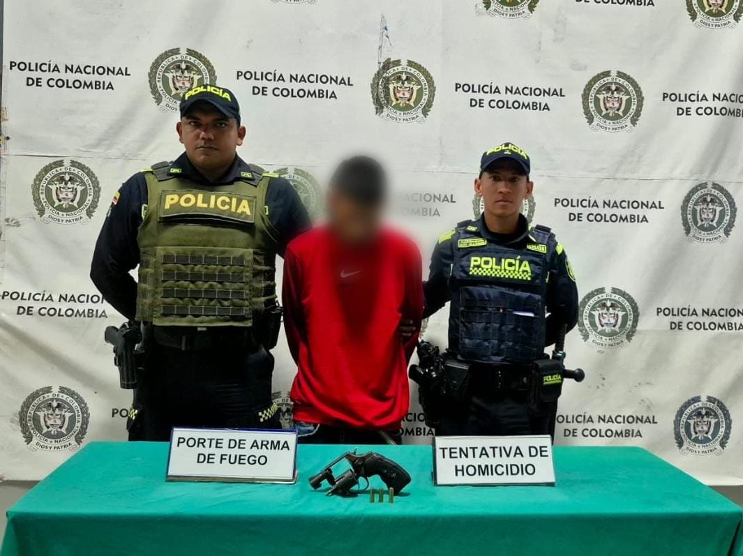 Capturado en Las Nieves un joven por tentativa de homicidio y porte ilegal de armas