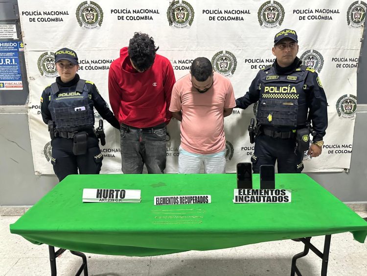Cuatro personas detenidas tras hurto en Ciudad Mallorquín, en jurisdicción de Puerto Colombia