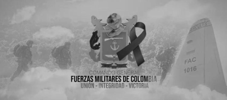 Fuerzas Militares rinden homenaje a las 69 víctimas del accidente aéreo en Putumayo
