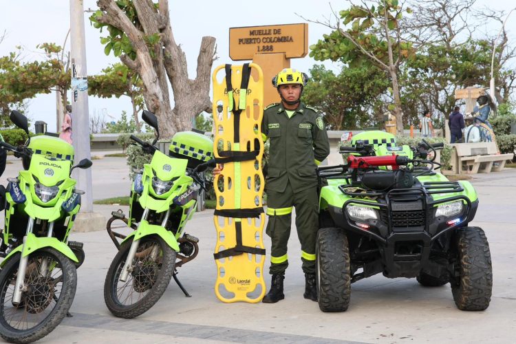 Puerto Colombia activa plan de seguridad para recibir más de 160 mil turistas en Semana Santa