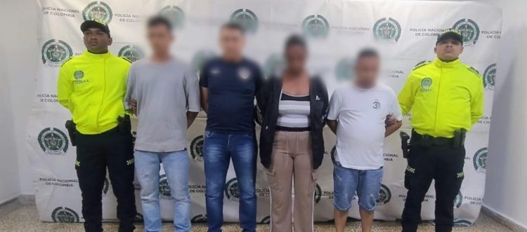 Capturan a cinco presuntos integrantes de red de cibercriminalidad que afectó a más de 16 empresas en Colombia