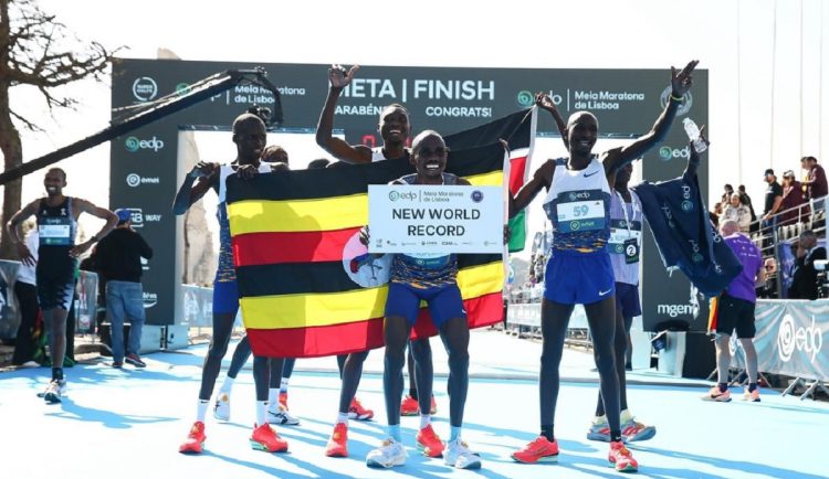Récord del mundo en la media maratón de Lisboa