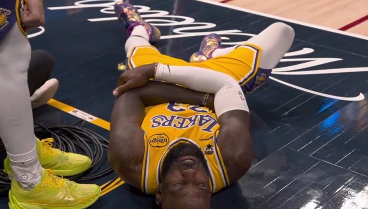 Récord y derrota para LeBron James y los Lakers