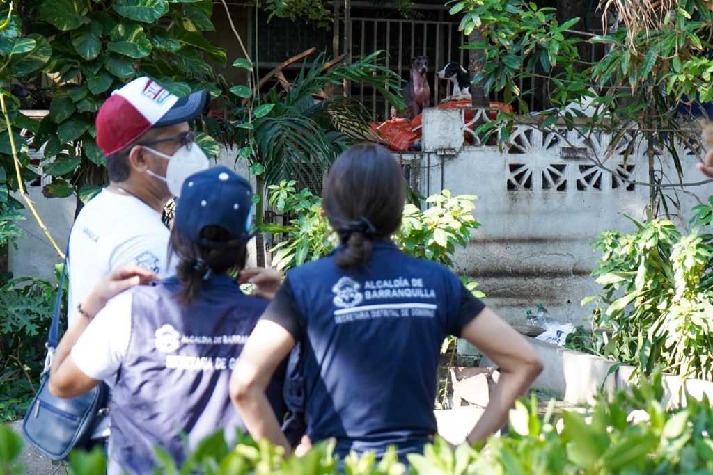 Rescatan decenas de perros y gatos en vivienda del norte de Barranquilla tras denuncias ciudadanas