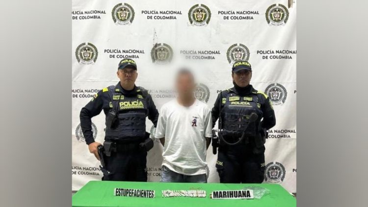 Capturan a presunto expendedor de droga en el suroriente de Barranquilla