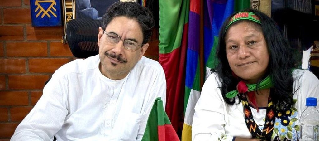 Iván Cepeda anuncia a la senadora indígena Aída Quilcué como su fórmula vicepresidencial