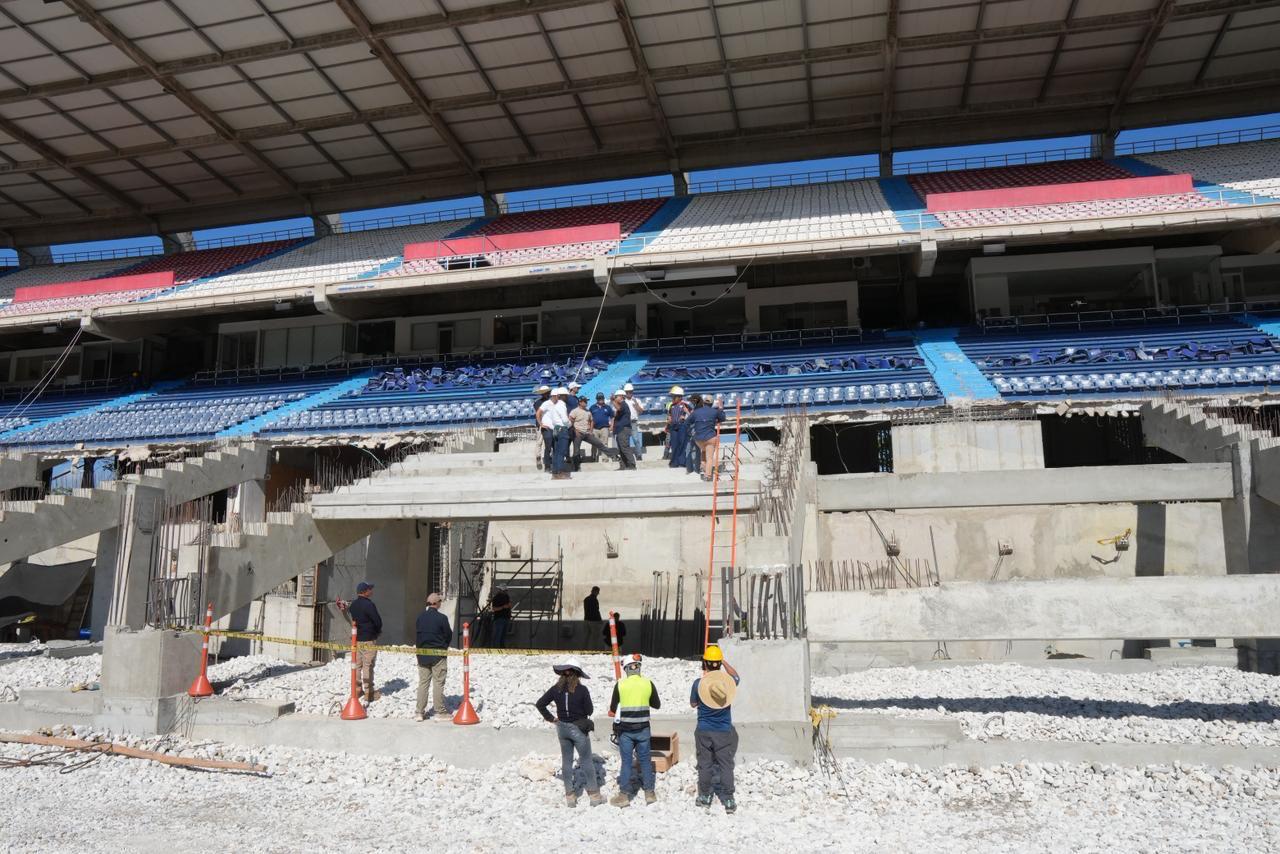 Avanza ampliación del estadio Metropolitano: nuevas graderías elevarán capacidad a más de 60.000 espectadores
