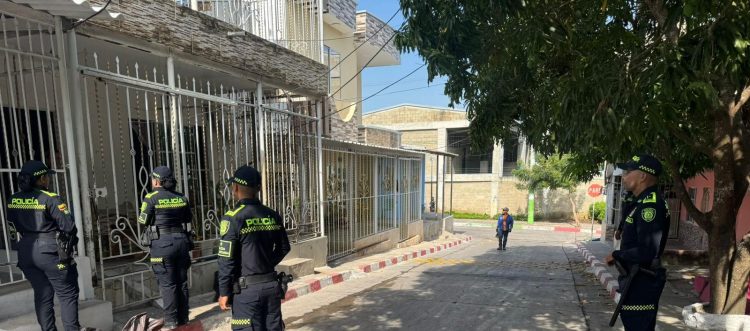 intervención barrial policía