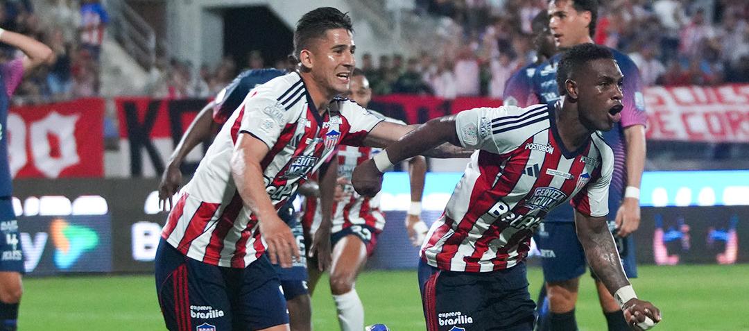 Junior vence 2–1 a Fortaleza con gol agónico de Jean Pestaña en el Romelio Martínez
