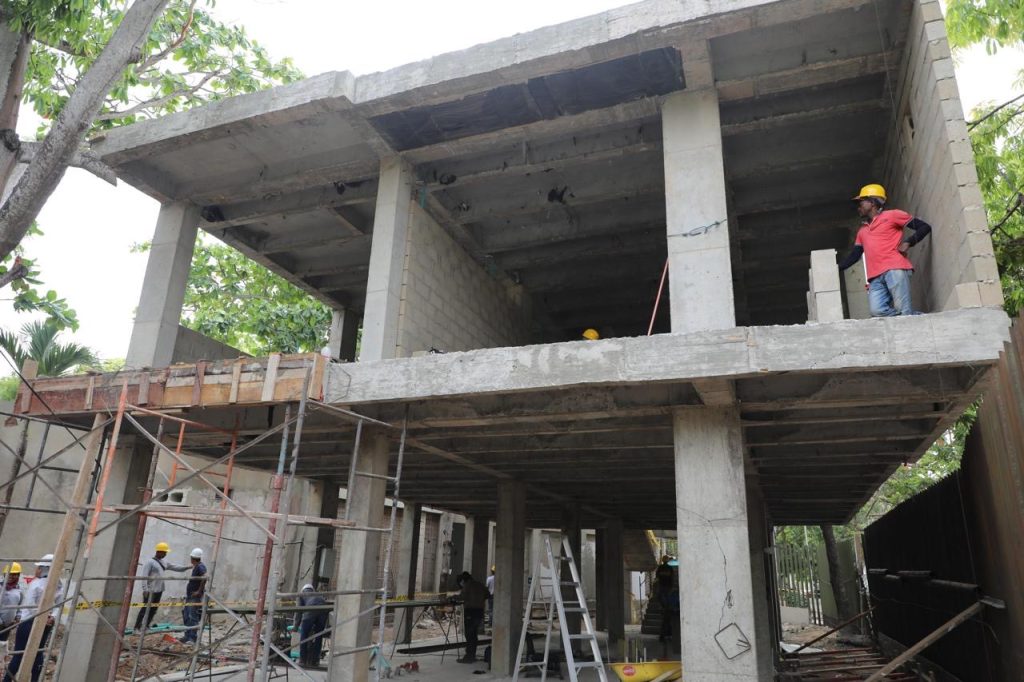 Avanza construcción de la estación de Policía Riomar para reforzar la seguridad en Barranquilla