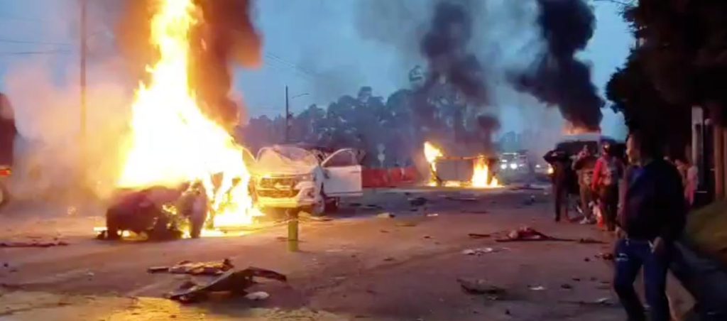 Accidente múltiple en vía Zipaquirá – Ubaté deja 2 muertos y 19 heridos