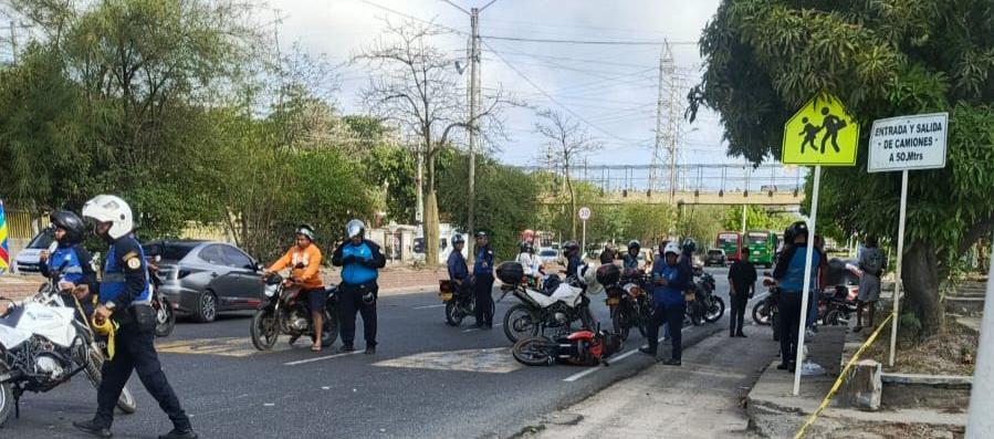 Accidente en Soledad deja dos muertos en la calle 30 durante Viernes Santo