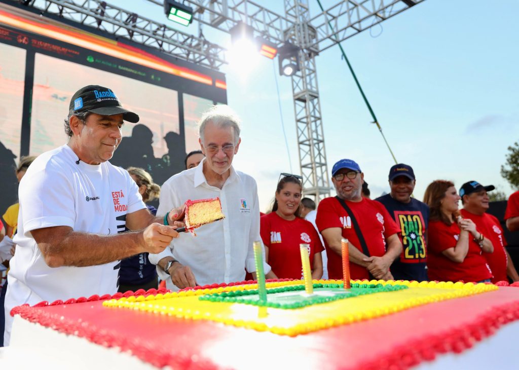 Gobernador Eduardo Verano resalta respaldo del Atlántico al desarrollo de Barranquilla en sus 213 años