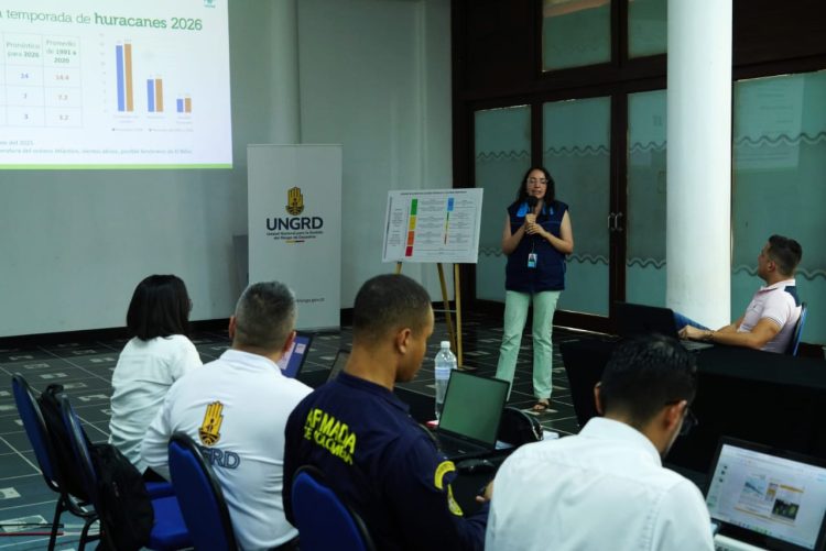 Santa Marta, Barranquilla y Cartagena recibirán taller nacional sobre preparación ante ciclones tropicales 2026