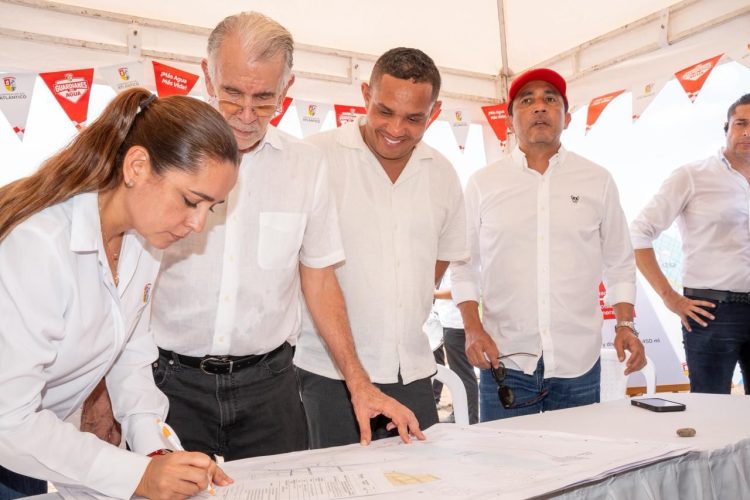Gobierno de Eduardo Verano inicia construcción del acueducto de Villa Rosa, avanzando en cobertura rural del Atlántico