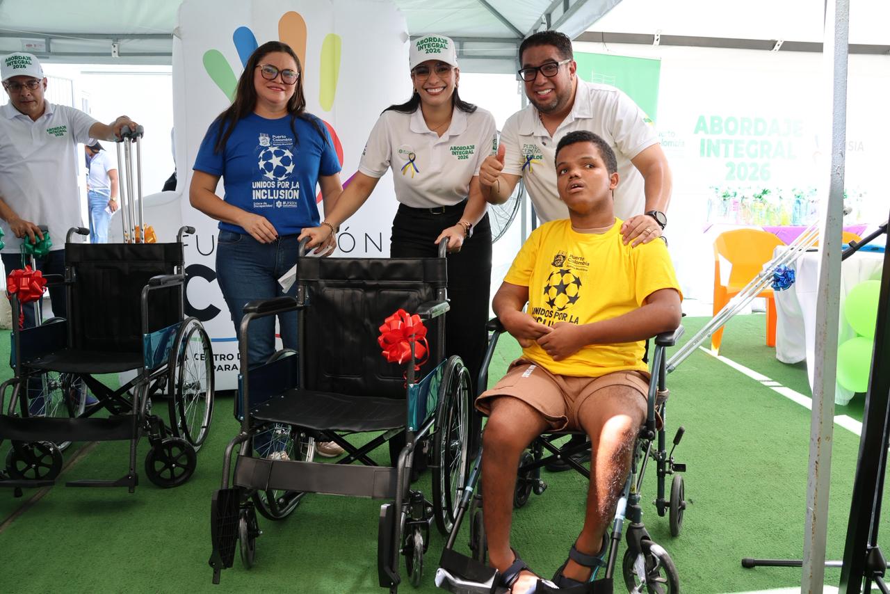 Puerto Colombia lanza programa integral para más de 100 niños y jóvenes con discapacidad