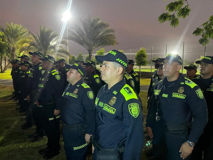 Refuerzan seguridad en Atlántico con más de 130 policías en tres municipios