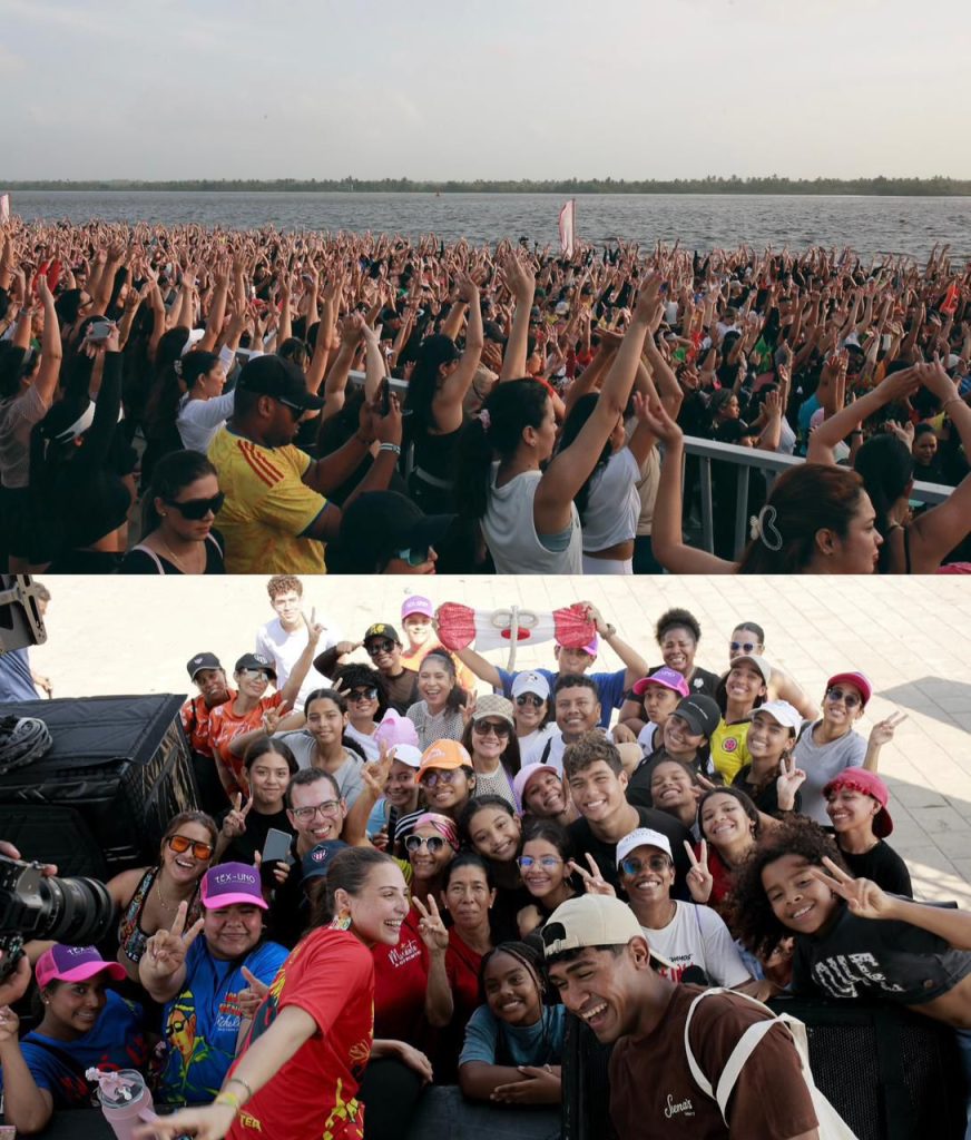 ‘Michemanía’ llenó el Gran Malecón en la celebración de los 213 años de Barranquilla