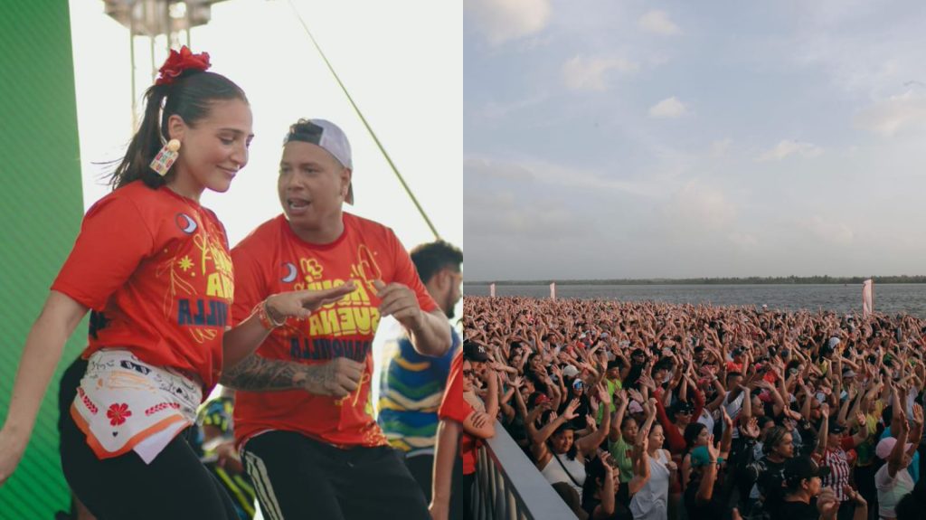 ‘Michemanía’ llenó el Gran Malecón en la celebración de los 213 años de Barranquilla