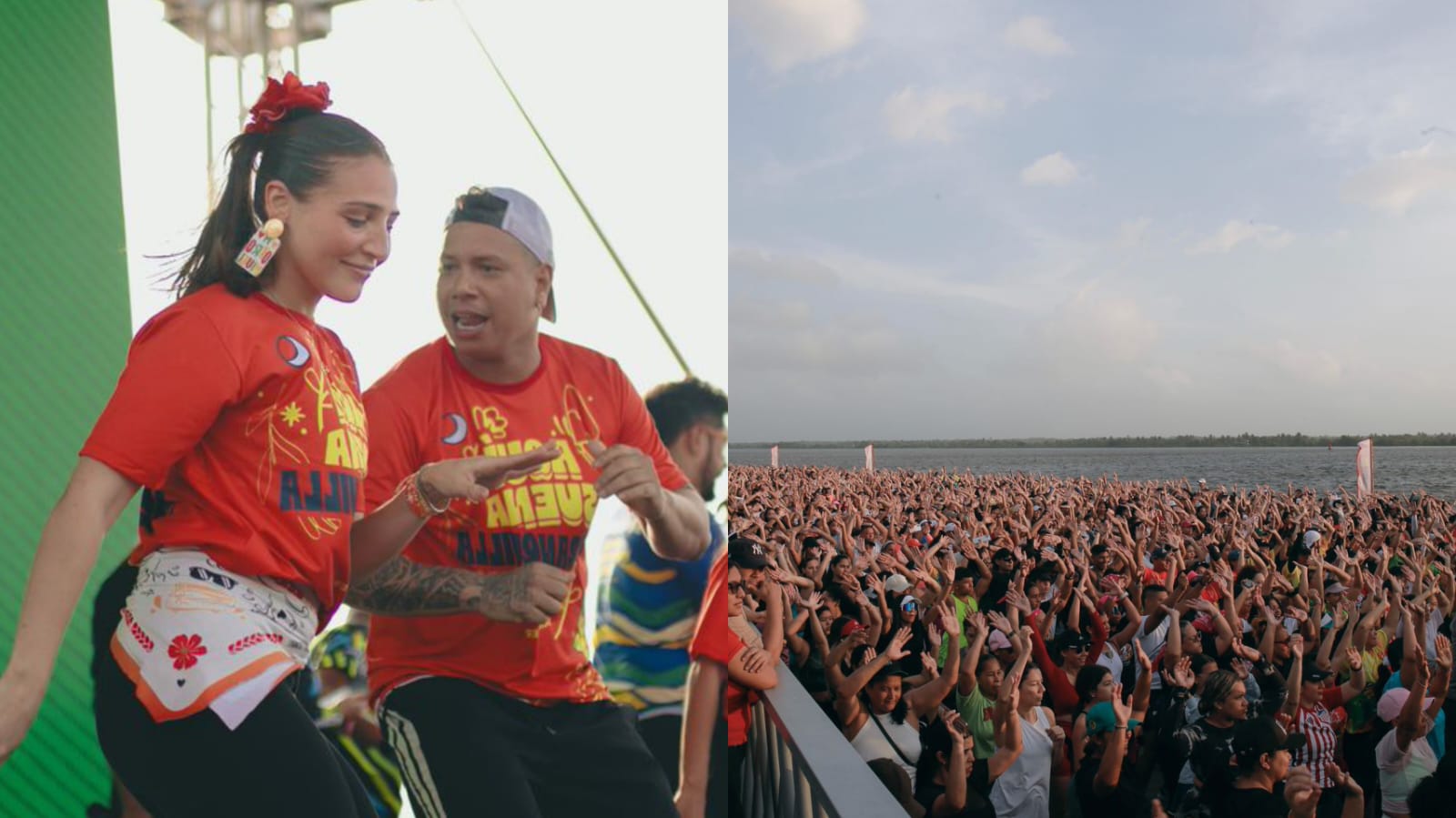 ‘Michemanía’ llenó el Gran Malecón en la celebración de los 213 años de Barranquilla