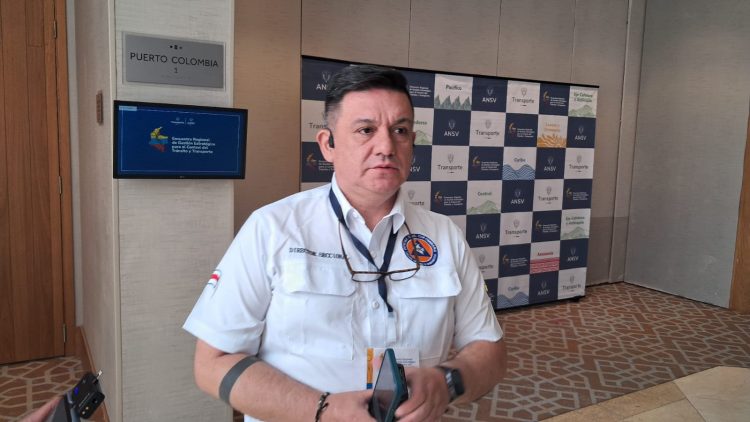 director de la Defensa Civil en el departamento, Néstor Armando Rodríguez