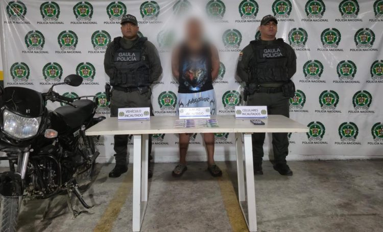 Capturan en Soledad a presunto extorsionista de ‘Los Costeños’