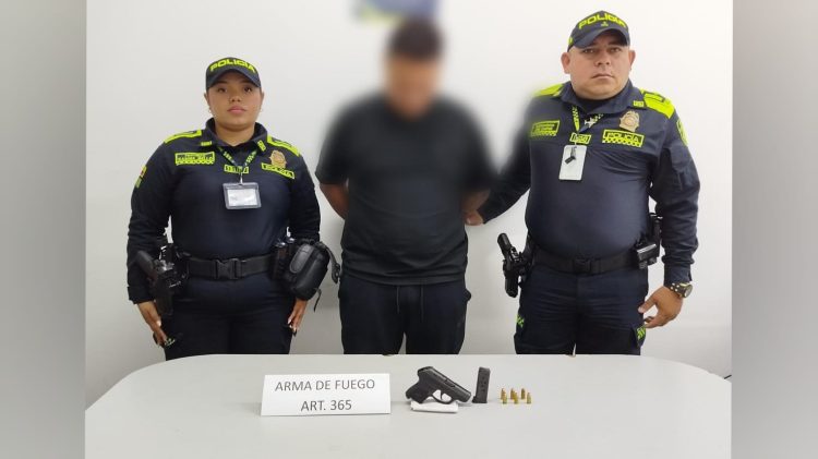 Capturan a presunto ladrón en Riomar tras atraco a mano armada en el norte de Barranquilla