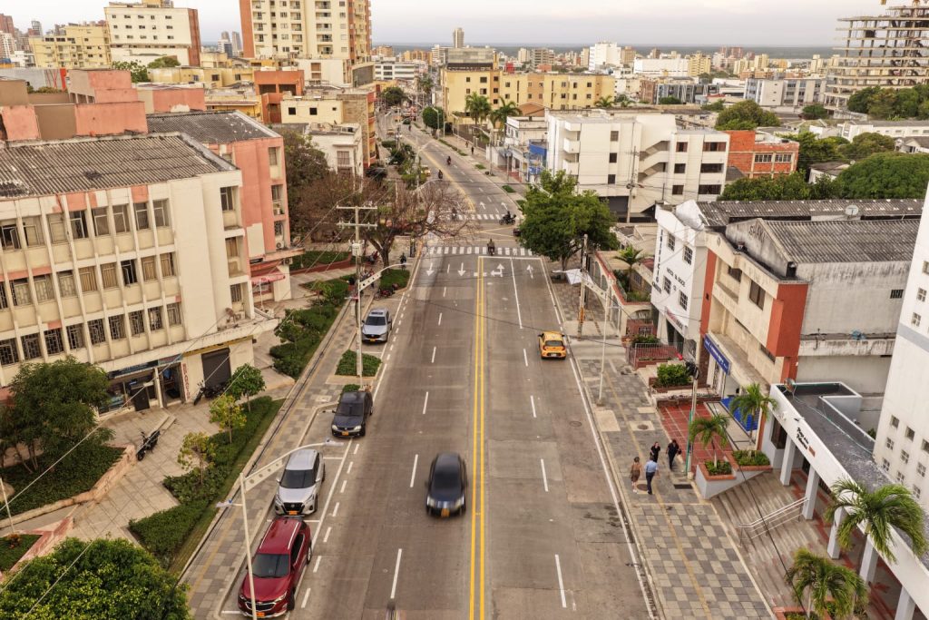 Obras en la calle 72 avanzan con tramos habilitados y nuevos frentes activos en Barranquilla