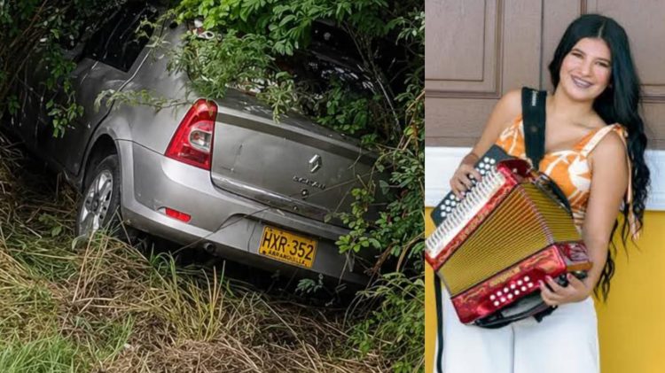 Reina del vallenato Loraine Lara Mercado sufrió accidente de tránsito en vía a Sabanalarga