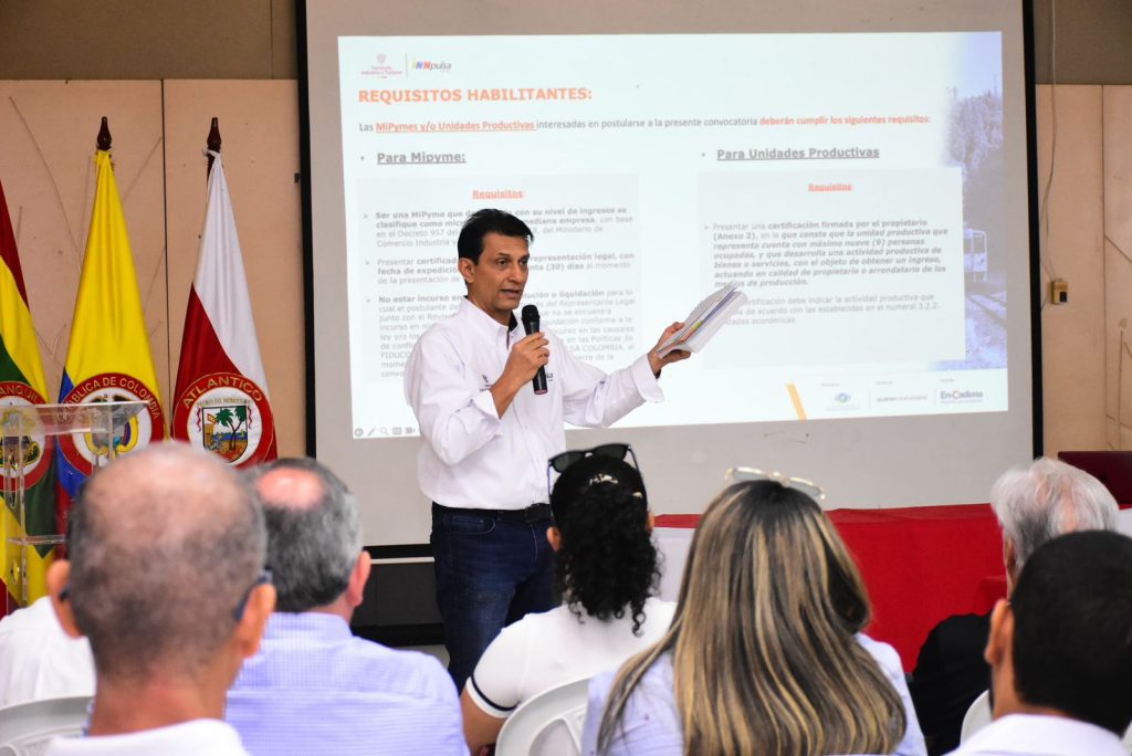 Gobierno impulsa reactivación del sector férreo con programa para fortalecer Mipymes en el Caribe